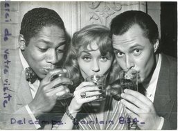 - Photo De Presse - Original, Barbara LAAGE, Yvan DESNY, Walter BRYANT, Film, La P. Respectueuse, 18- 04-1952, Scans. - Famous People