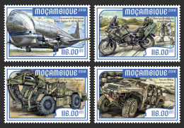 MOZAMBIQUE 2018 MNH** Motorcycle Motorrad Moto Special Transports 4v - OFFICIAL ISSUE - DH1819 - Motorbikes