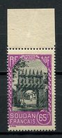 SOUDAN 1931  N° 74 ** Neuf MNH Superbe Cote 0,91 € Résidence Djenné - Unused Stamps