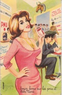 Delcampe - CARTE HUMORISTIQUE - TIERCÉ CHEVAUX HIPPISME - PARI PMU - RPIX ARC DE TRIOMPHE - Reitsport