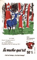 BUVARD  LA VACHE QUI RIT Le Cerf - Produits Laitiers