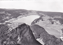 CARTE PHOTO DERIAZ,jura Et Suisse,nord Des Alpes,vaud,chalet De La Dent De Vaulion,1487m Et Le Mont TENDRE,prés Vallorbe - Vallorbe