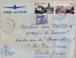 TB 2314 - LAC - Lettre Par Avion De PARIS Pour RIO DE JANEIRO ( Brésil ) - 1927-1959 Lettres & Documents