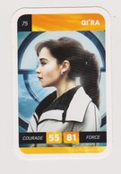 CARTE STAR WARS LECLERC  QI'RA  75 - Star Wars