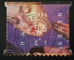 1996 Decemberzegel Boven Ongetand Beeldhoogte 28-29 Mm (normaal 24 Mm) - Errors & Oddities