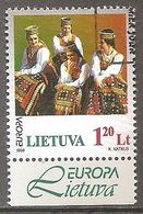 Lithuania Lietuva Litauen Lituanie 1998 Europa Cept Michel 664 Used Obliteré Gestempelt Oo Cancelled - 1998