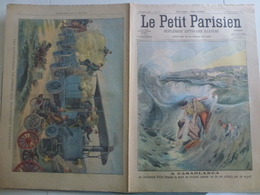 Journal Le Petit Parisien 6 Octobre 1907 974 Casablanca Pillot Colmar Automobilistes Manoeuvres Allemandes - Le Petit Parisien