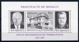 RC 8788 MONACO BF 39 CINQUANTENAIRE DE L'OFFICE DES EMISSIONS DE TIMBRES POSTE NEUF ** - Blocchi