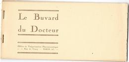 BUVARD DU DOCTEUR -carnet De 5 Buvards Anciens Prod.pharmaceutiques -OPOCALCIUM GUERSANT/RANSON-JECOL Levallois-CORTIAL - Drogheria