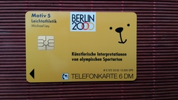 Phonecard Germany Berlin 2000 (Mint,Neuve) Only 13.000 Made Rare - O-Series: Kundenserie Vom Sammlerservice Ausgeschlossen