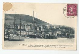 76 Fécamp Le Fond Du Sas Le Port Bateaux Pour La Peche A La Morue Et Au Hareng 1935 - Fécamp