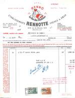 Reno - Etabl. Rennotte , Le Roi Des Matelas Bruxelles Illustrée, Timbres 1951 - 1950 - ...