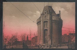 +++ CPA - BRUSSEL - Coucher De Soleil Sur BRUXELLES - Porte De Hal  // - Bruxelles La Nuit