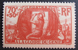DF/919 - 1939 - A LA GLOIRE DU GENIE - N°423 NEUF** - Cote : 16,00 € - Neufs