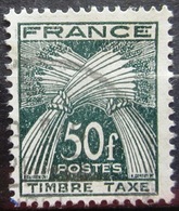 FRANCE              TAXE 88             OBLITERE - 1859-1959 Usados