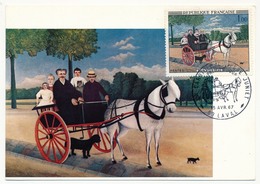 FRANCE - Carte Maximum - 1,00F ROUSSEAU / La Carriole Du Père Juniet - Premier Jour - LAVAL 1967 - 1960-1969