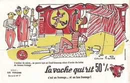 BUVARD  LA VACHE QUI RIT   LES FORAINS No 7 - Produits Laitiers