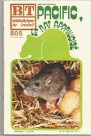 Bibliothéque De Travail, BT , N° 808, 1975, LE RAT APPRIVOISE , 40 Pages , Frais Fr 1.95 E - Animales