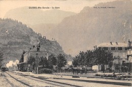 74-CLUSES- LA GARE - Cluses