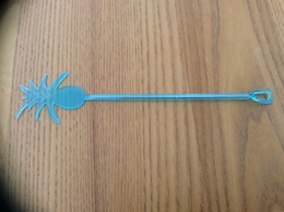 Touilleur "ananas" (bleu) - Swizzle Sticks