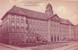 Cpa,ALLEMAGNE,LUDWIGSHAFEN,prés  MANHEIM,hotel De Ville,stadthaus,1900,ville   De HELMUT KOHL - Ludwigshafen