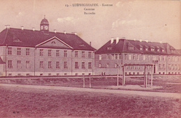 Cpa,ALLEMAGNE,LUDWIGSHAFEN,prés  MANHEIM,CASERNE BARRACKS,1900,ville De HELMUT KOHL,et BASF,usine Chimique,rare - Ludwigshafen