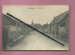 CPA - Moislains  - Rue De Peronne - Moislains