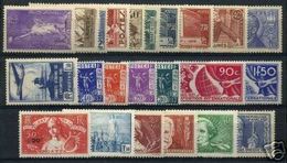 FRANCE ANNEE 1936 COMPLETE SAUF N°321 : 24 TIMBRES NEUFS Xx LUXE - ....-1939