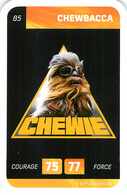 N° 85 CHEWBACCA < CARTE STAR WARS LECLERC 2018 - Star Wars