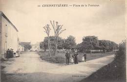 94-CHENNEVIERES- PLACE DE LA FONTAINE - Chennevieres Sur Marne