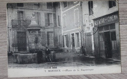 MONTEUX (84) - PLACE DE LA REPUBLIQUE - Monteux