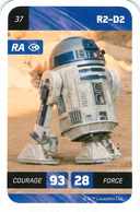 N° 37 R2-D2 < CARTE STAR WARS LECLERC 2018 - Star Wars