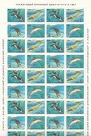 USSR - SEA FAUNA 1990 MNH Sheet - Full Sheets