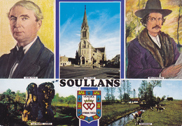 85 SOULLANS / 3 VUES - PORTRAIT DE JEAN YOLE ET DE MILCENDEAU - Soullans