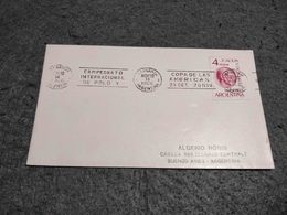 ARGENTINA CIRCULATED COVER BUENOS AIRES  W/ AMERICAS POLO CUP  1966 - Water Polo