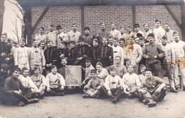CARTE PHOTO DE GUERRE,MILITAIRE,MILITARI A,MONT VALERIEN EN 1914,HAUT DE SEINE,256 EME REGIMENT INFANTERIE,92 - Mont Valerien