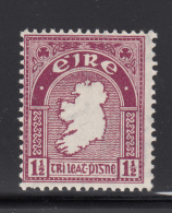 Ireland 1922-23 MH Scott #67 1 1/2p Map Of Ireland Wmk Monogram SE - Unused Stamps