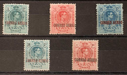 386 1920. ** 292/96. Serie Completa. Centrajes Excepcionales. MAGNIFICA Y RARA. Edifil 2018: 165? - Other & Unclassified