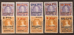 411 1927. ** 392/01M. Serie Completa. MUESTRA, En Mayúsculas. MAGNIFICA. Cert. CEM. Edifil 2015: 1480? - Otros & Sin Clasificación