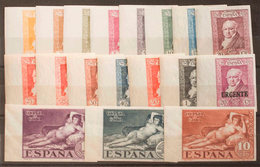 434 1930. ** 499/16s. Serie Completa, Borde De Hoja. SIN DENTAR. MAGNIFICA. Edifil 2018: 480? - Other & Unclassified