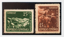 554 1938. ** 787/88. Serie Completa. MAGNIFICA. Edifil 2018: 78? - Other & Unclassified