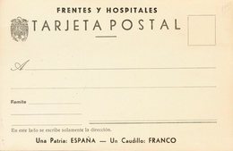 1011 (1937ca). Tarjeta Postal De FRENTES Y HOSPITALES. MAGNIFICA. - Otros & Sin Clasificación