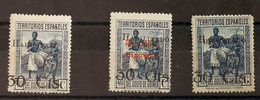 1396 1937. * 251/53. Serie Completa. MAGNIFICA. Edifil 2018: 132? - Spaans-Guinea