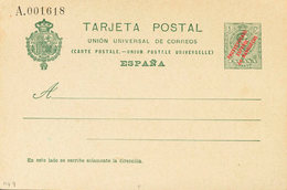 1542 1915. (*) EP10. 5 Cts Verde Sobre Tarjeta Entero Postal (UNION UNIVERSAL DE CORREOS). MAGNIFICA. Edifil 2018: 162? - Maroc Espagnol