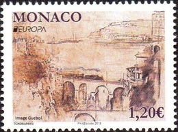 CEPT / Europa 2018 Monaco N° 3138 ** Pont Et Viaduc - 2018