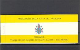 Vaticano - Libretti - 1982 I Viaggi Del Papa, Con Francobolli ** MNH - Markenheftchen