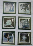 GREAT BRITAIN 2003. Christmas. Ice Sculptures By Andy Goldsworthy. SG 2410-2415. Self-adhesive. UNUSED. - Ungebraucht