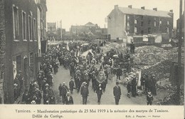 Tamines   -   Manifestation Patriotique Du 25 Mai 1919 - Sambreville