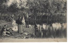 91 - VERT LE PETIT - T.Belle Vue Animée D'un Coin Du Côté De L'Etang ( Pêcheur ( Euse ) à La Ligne - Vert-le-Petit