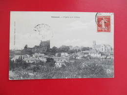 CPA 85 TALMONT  EGLISE ET CHATEAU - Talmont Saint Hilaire